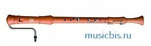 Блок-флейта F-Bass, корпус грушевое дерево, 3 части, немецкая система. Hohner