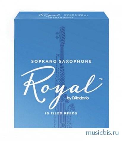 Tрости для саксофона сопрано, размер 1.5, Rico Royal 