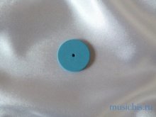 Резинка диск, голубой