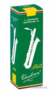 JAVA Трости для саксофона баритон №3  Vandoren