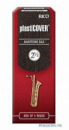 Трости для саксофона баритон, размер 2.5, Rico Plasticover